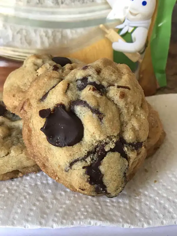 pillsbury chocolate chip cookie dough instructions