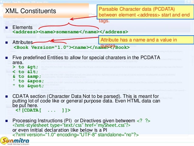 xml stylesheet processing instruction