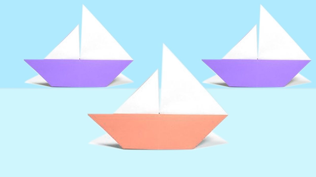 origami ship with mast instructions