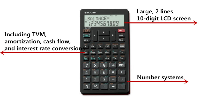 sharp el 738 financial calculator instructions