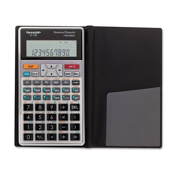 sharp el 738 financial calculator instructions