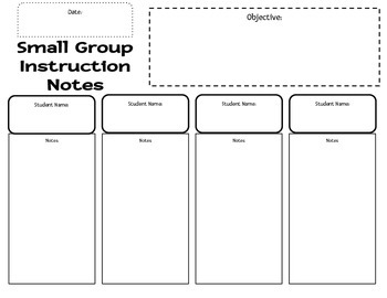 small group instruction powerpoint