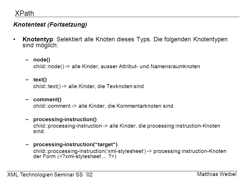 xml stylesheet processing instruction