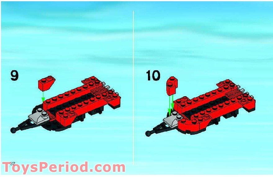 lego atlantis neptune carrier instructions