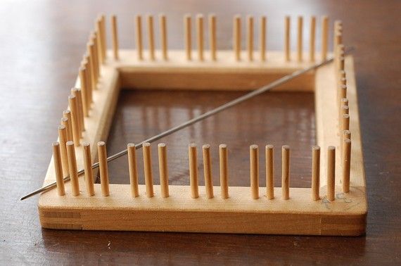 pin loom weaving instructions