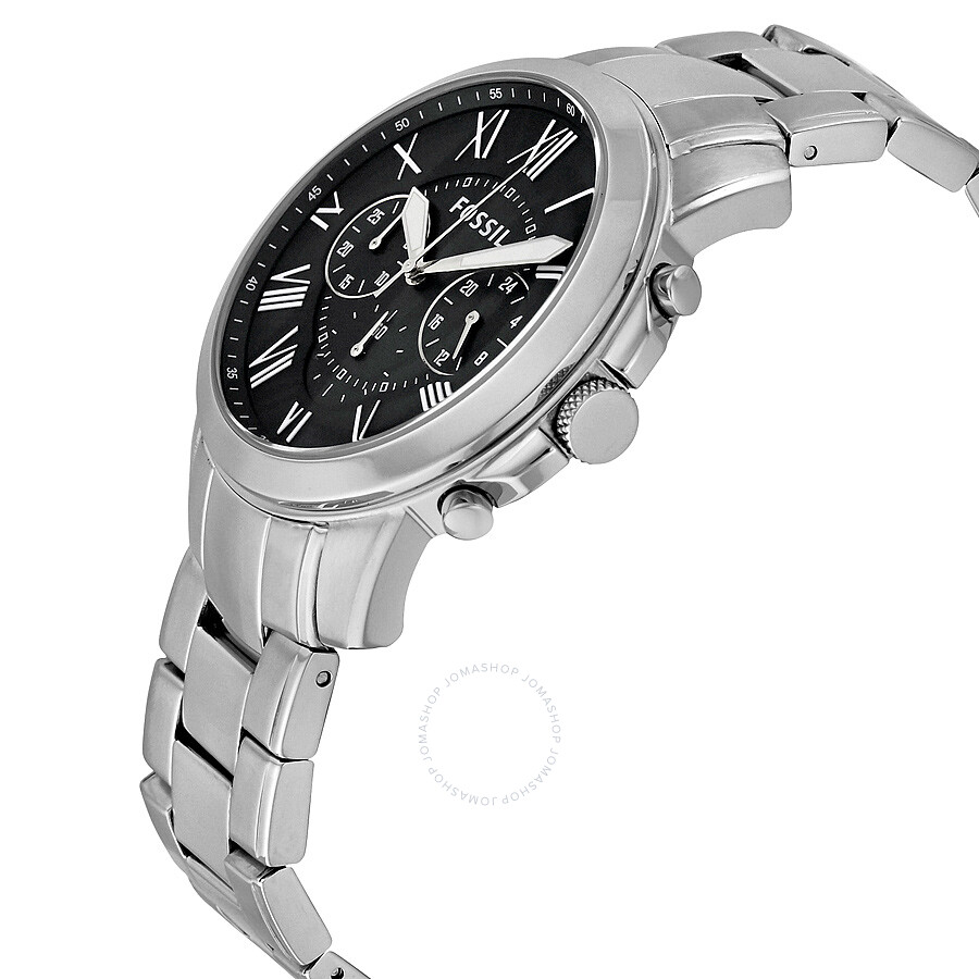 fossil grant chronograph instructions