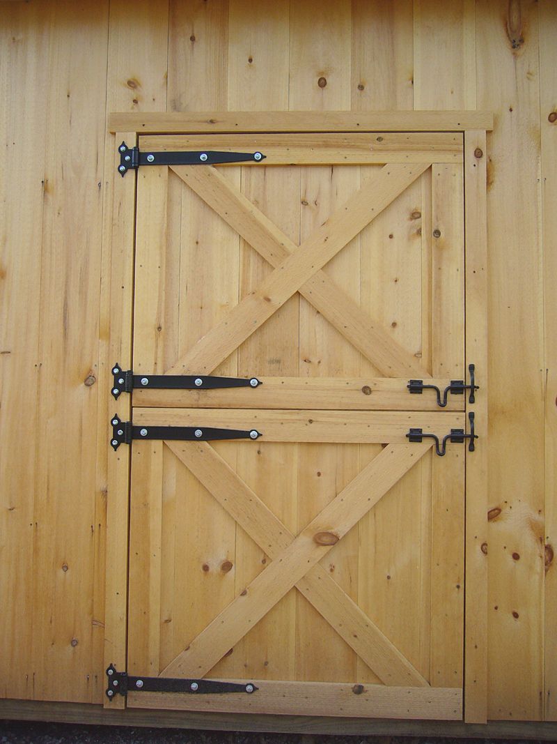 build a shed door instructions
