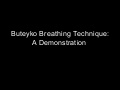 buteyko breathing technique instructions