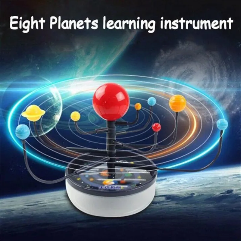 solar system planetarium model instructions