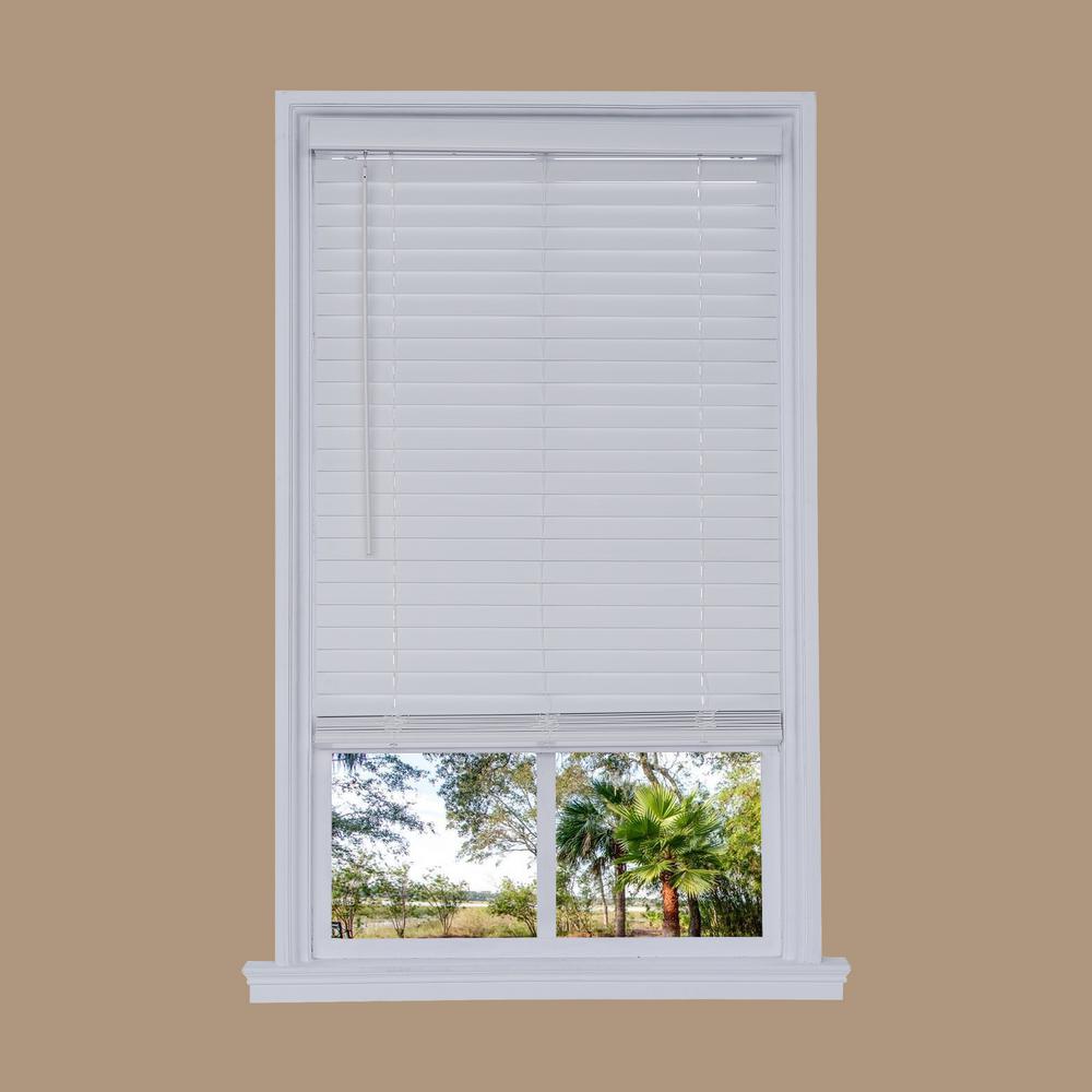 home depot faux wood blinds instructions
