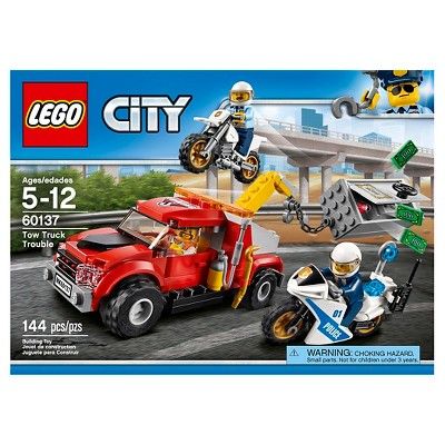 lego city tow truck trouble instructions