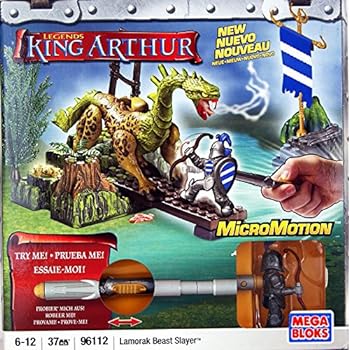 mega bloks king arthur battle action castle instructions