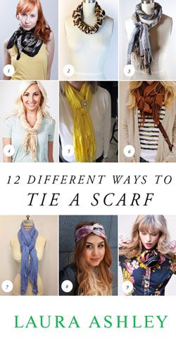 winter scarf tying instructions